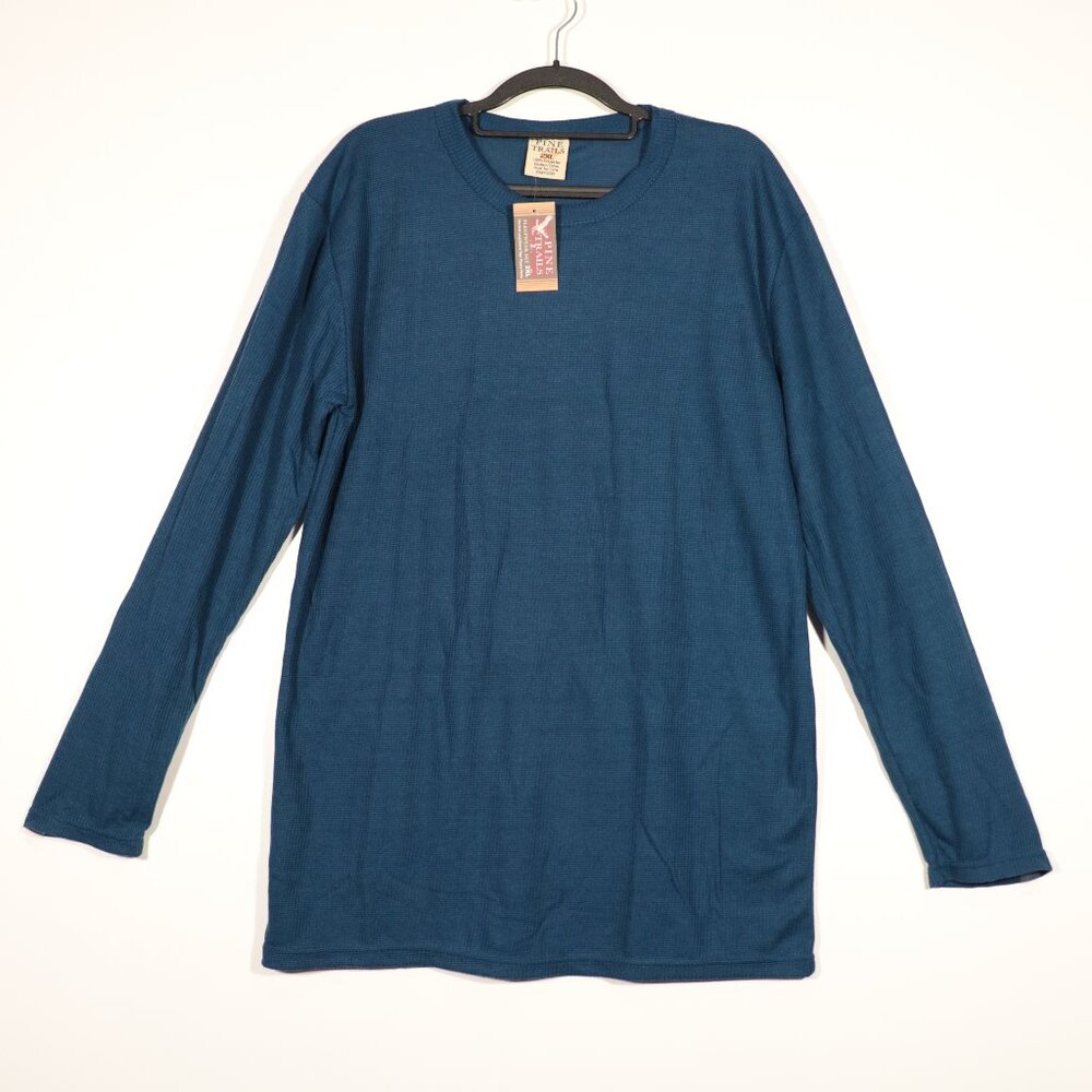 NWT Pine Trails 2XL Blue Shirt